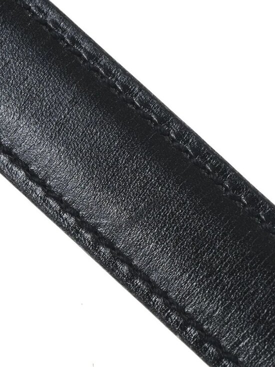 Hermes Black Box Calf Constance Reversible Belt #65 Small Good □B main image 11